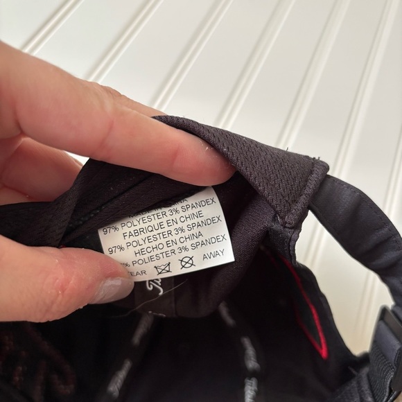 Titleist | Men's Performance Tour Elite Golf Outdoor Hat Black Red - Picture 6 of 8